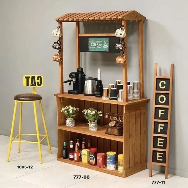قیمت کافی بار خانگی چوبی مدرن