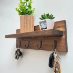خرید و قیمت جاکلیدی چوبی دیوارکوب - Image 2