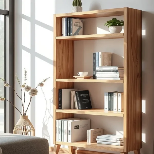 قیمت کتابخانه چوبی کلاسیک ایستاده
